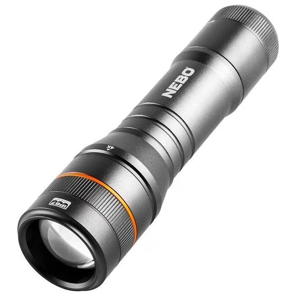 NEWTON 500 Flashlight, AAA Battery, AAA Battery, LED Lamp, 2000 Lumens Lumens, Black, Nebo, Mfr#: NEB-FLT-0014